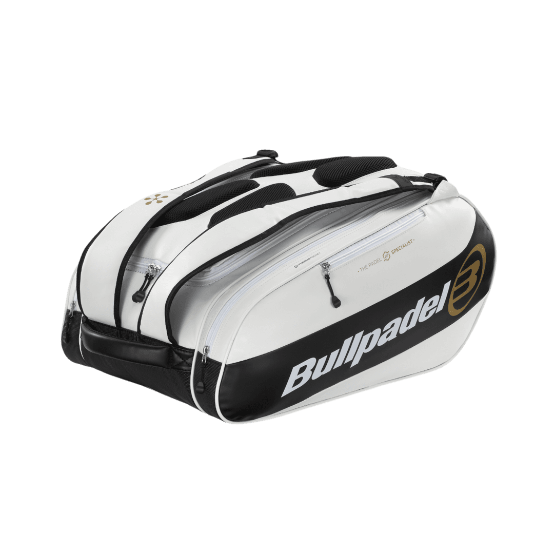 RACKET BAG BULLPADEL BPP25001 VERTEX PREMIER WHITE