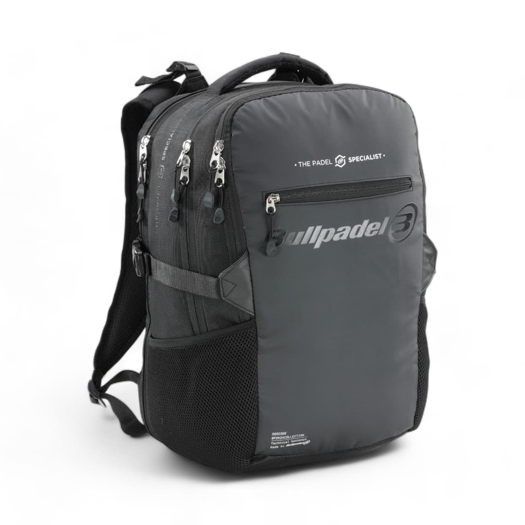 MOCHILA BULLPADEL BPM25003 TECH NEGRO