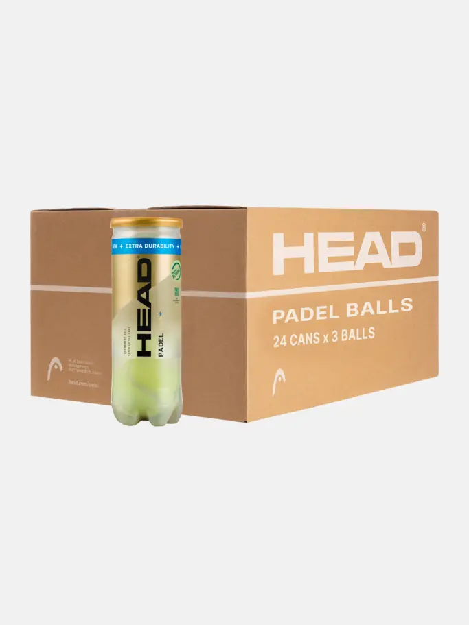 Head HEAD PRO S+ 3 Padel Balls - Box of 24 cans