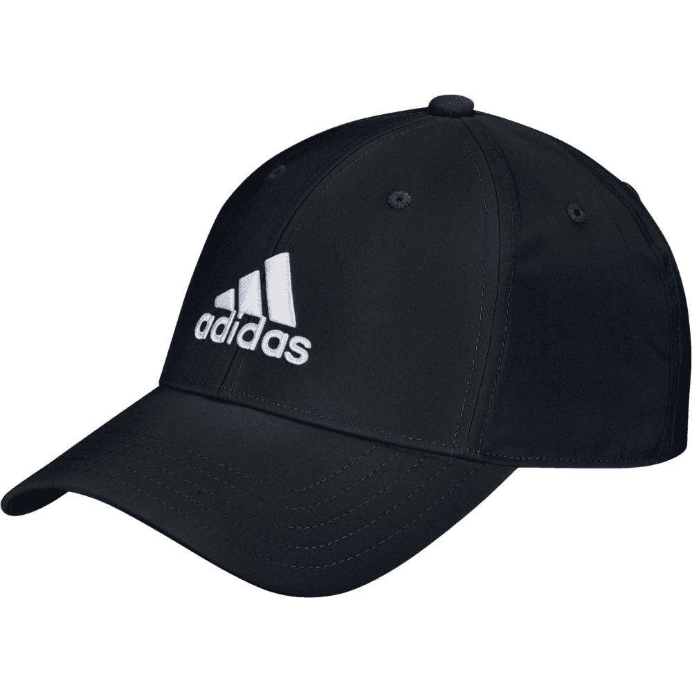 Black Lightweight Embroidered Cap