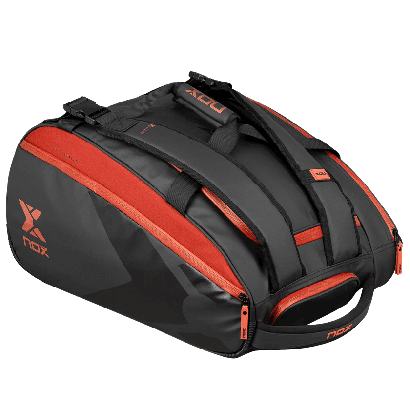 Nox Luxury Open Series Padel Bag Black/Red