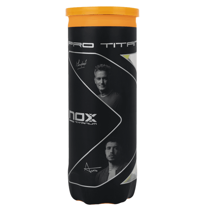 Nox PRO TITANIUM 3 padel balls can