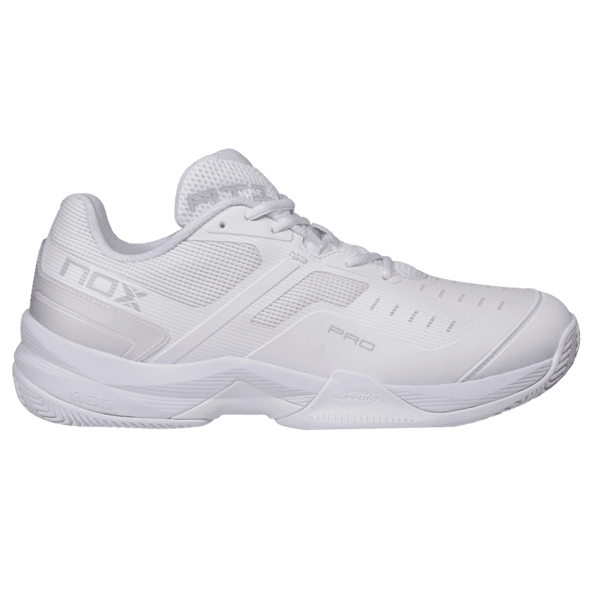 Nox AT10 PRO White/Grey Padel Shoes