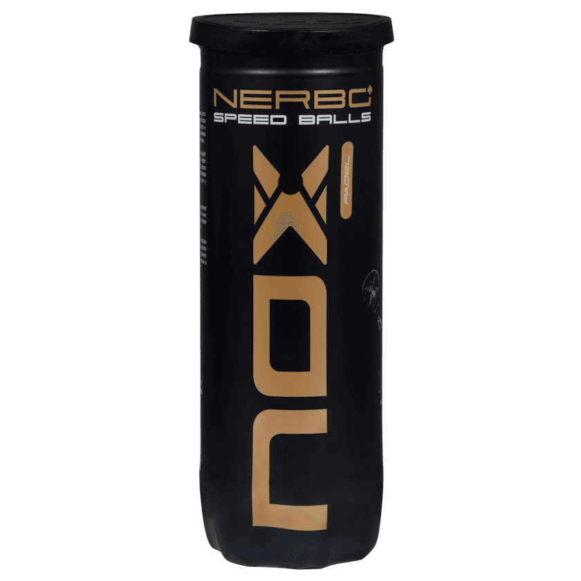 Nox Bote de 3 pelotas de pádel NERBO+ SPEED