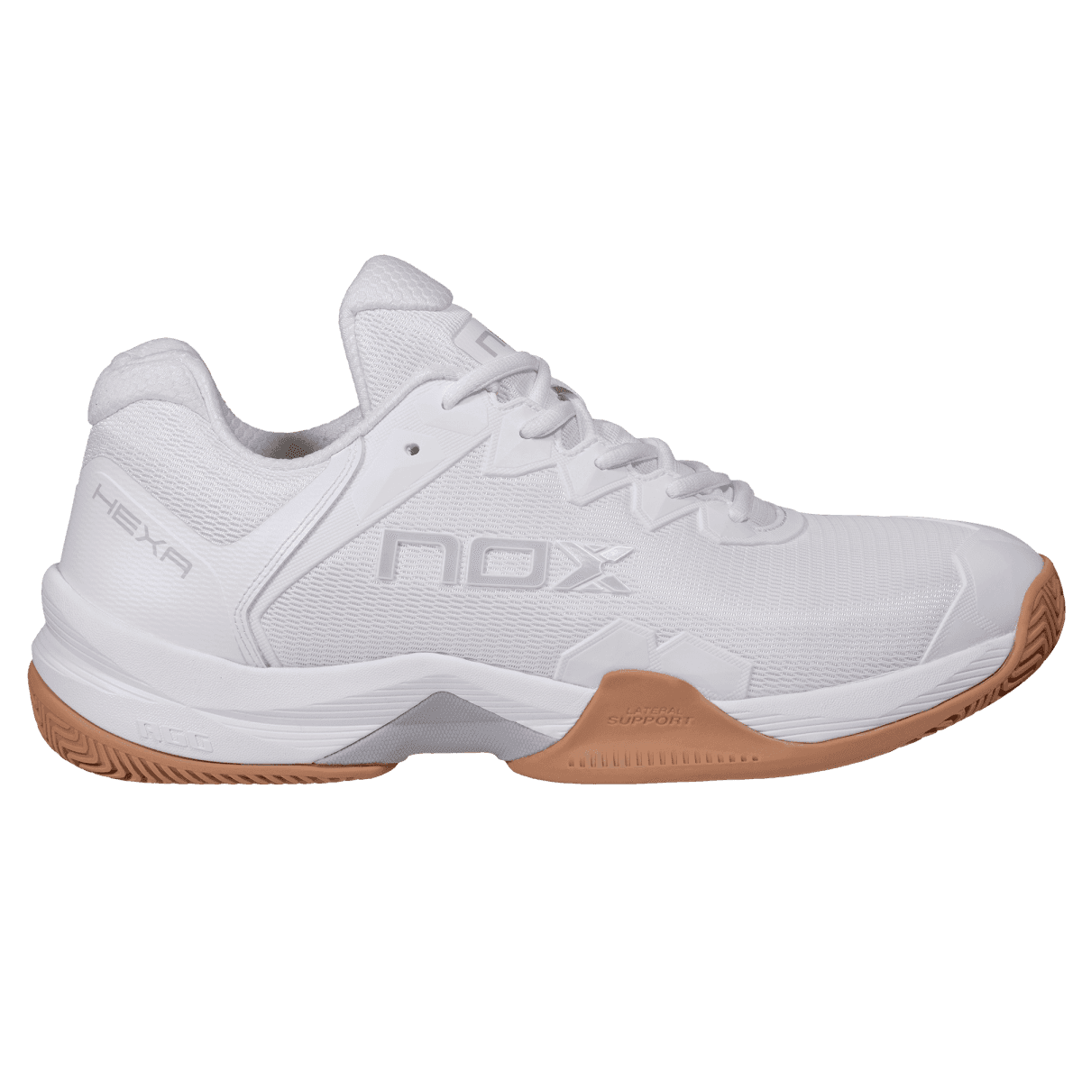 Nox ML10 HEXA White/Caramel Sole Padel Shoes