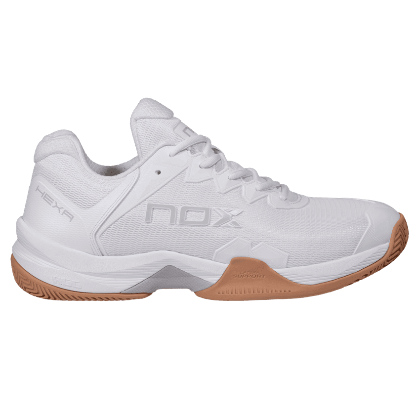 Nox ML10 HEXA White/Caramel Sole Padel Shoes