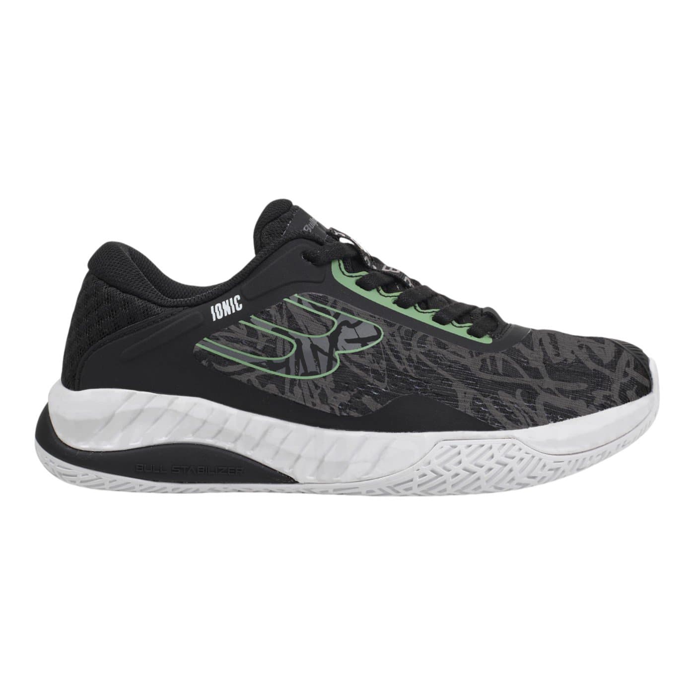 Bullpadel TRAINERS BULLPADEL IONIC W 25V BLACK AND GREEN