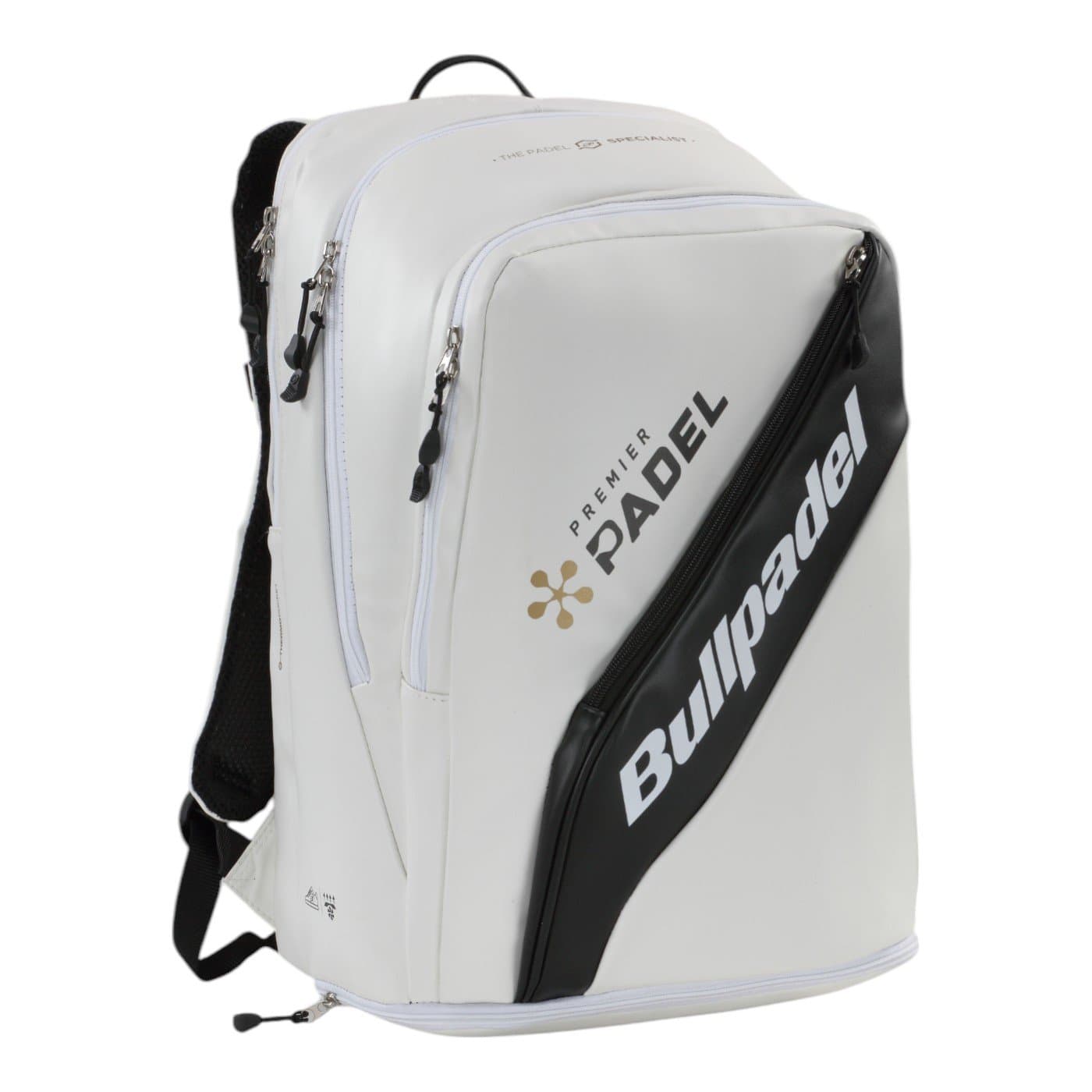 Bullpadel BACKPACK BULLPADEL BPM25007 VERTEX PREMIER WHITE