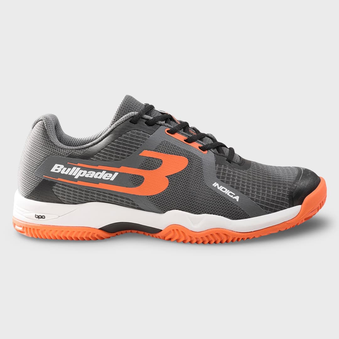ZAPATILLA BULLPADEL INDIGA 26V GRIS OSCURO